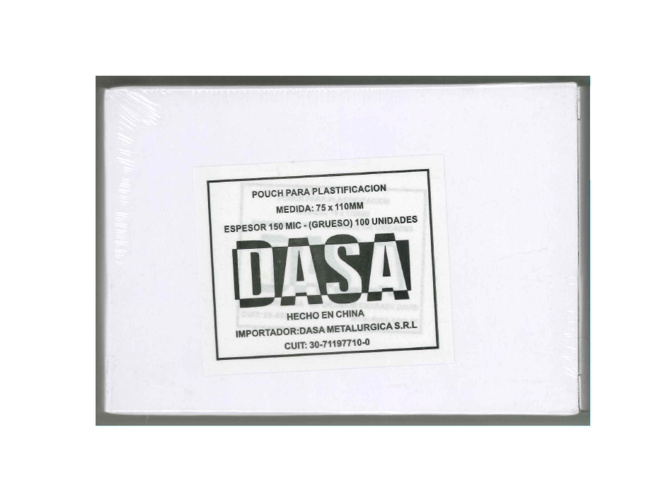 Pouch para plastificar 76x110mm