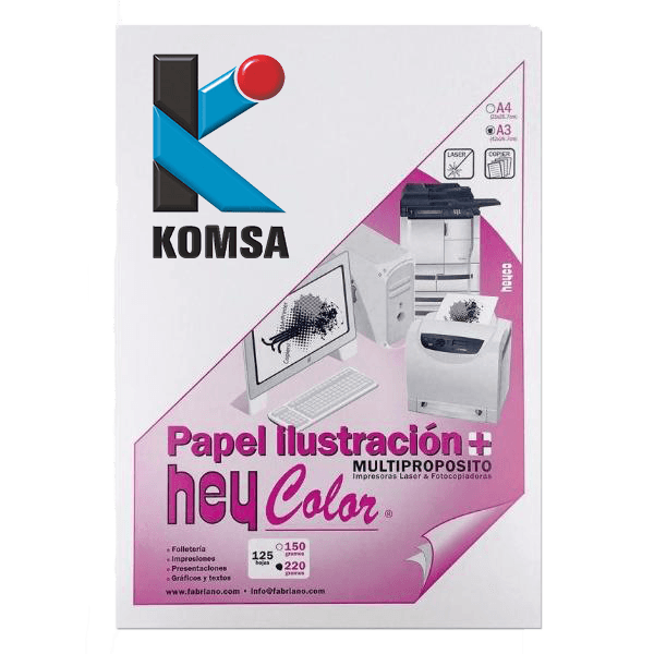 Resma Laser Ilustracion A3 220gr