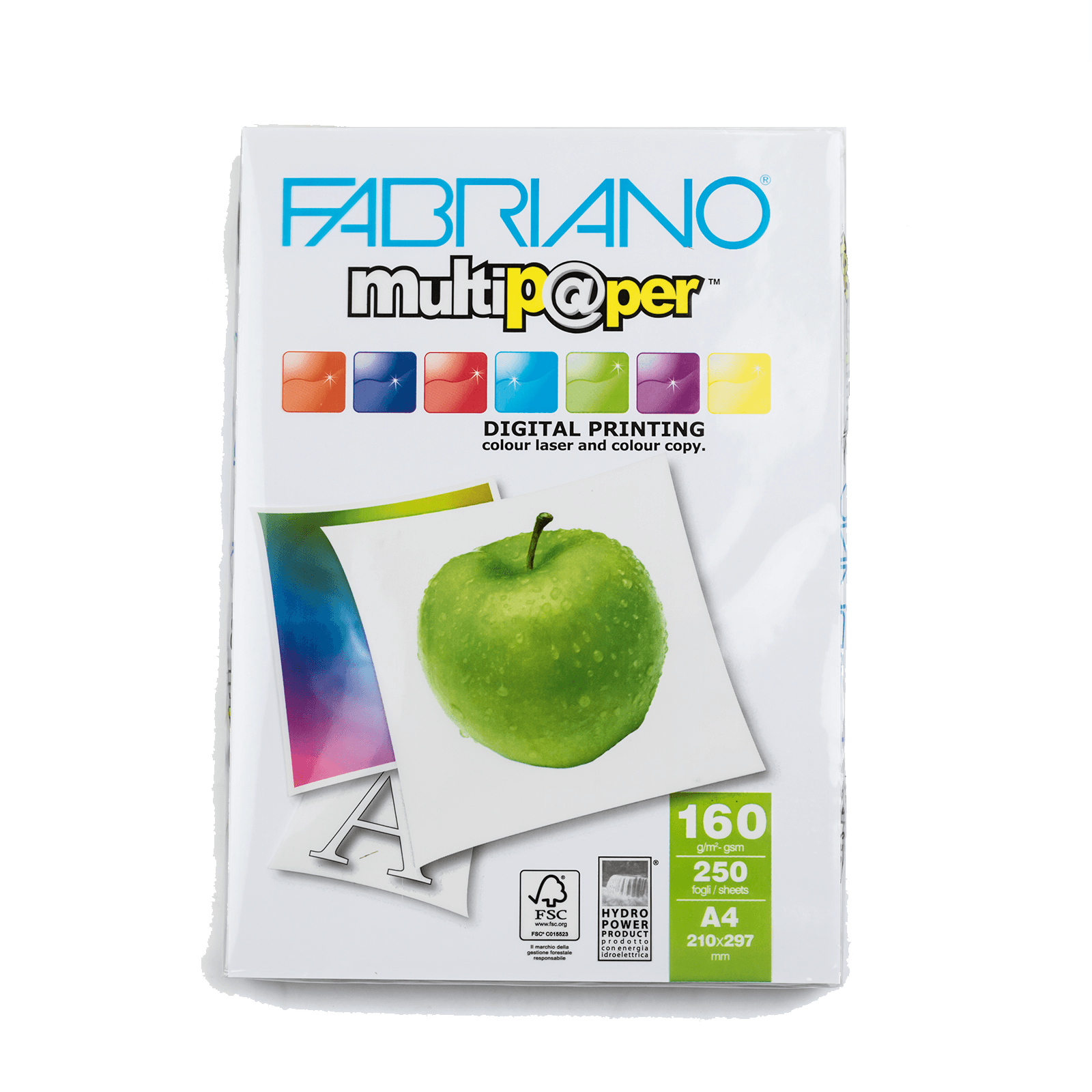 Resma Papel Laser A4 160grs - Laser Fabriano