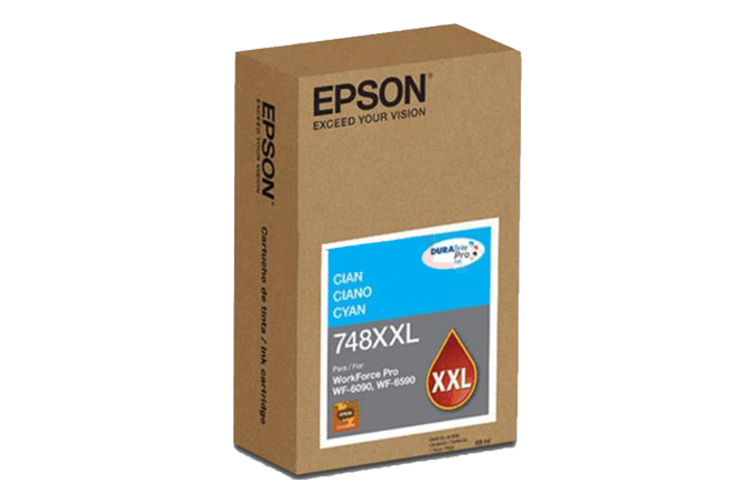 Tinta EPSON WF-6590 Cyan